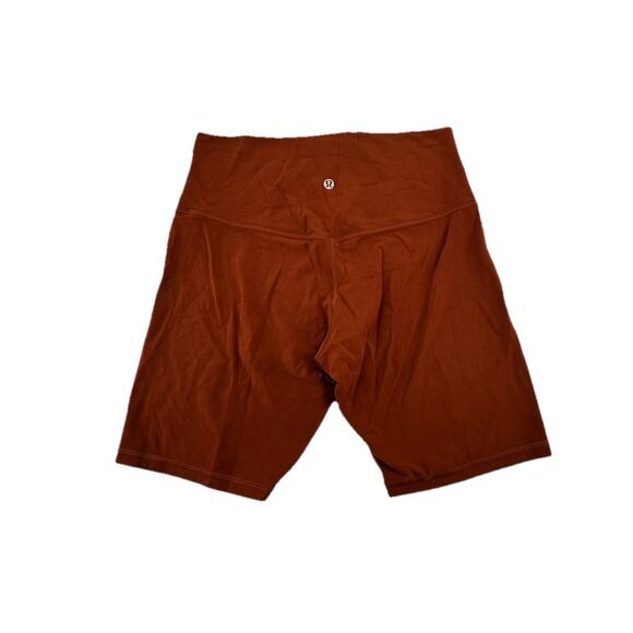 LULULEMON 10 Align High-Rise Black Shorts 8” Inseam W7BC0S Iconic Yoga Nulu 46-7 - Picture 2 of 7